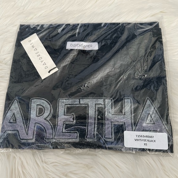 DAYDREAMER Aretha Franklin You Move Me Tee Vintage black - Picture 5 of 7